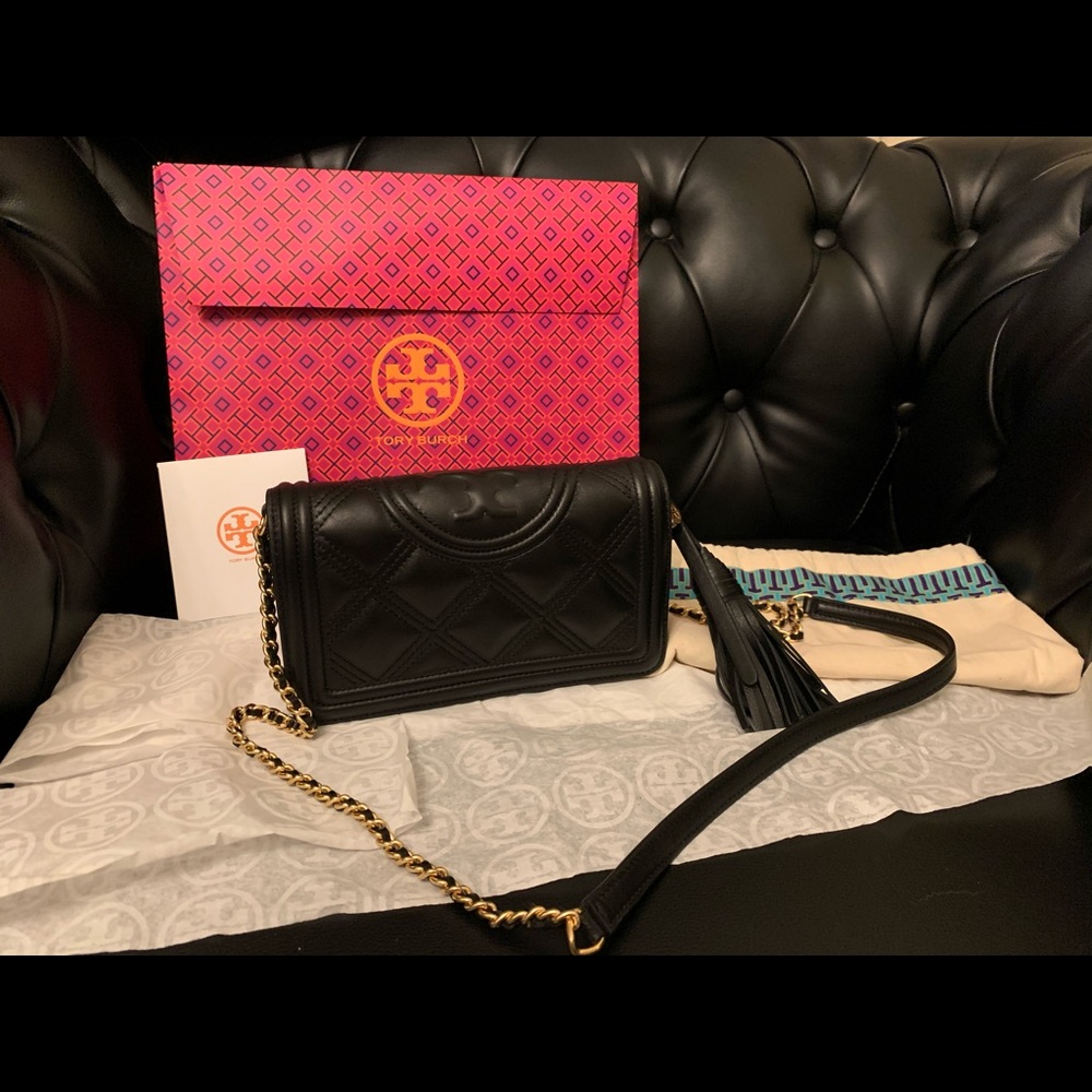 Tory Burch Fleming soft wallet 🔥flash sale🔥
